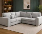 Modern Living Room Choice - 5 Seater Corner Sofa – Stylish & Durable Design -