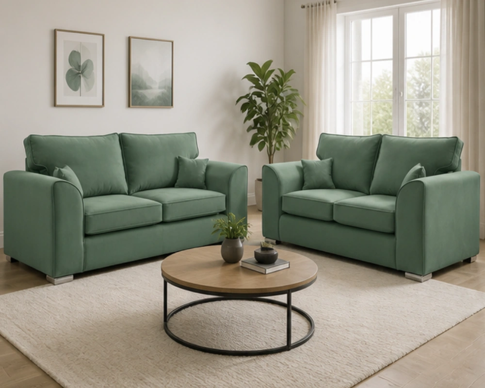 Dylan Sofa UK Stylish Living Area Sofa Dylan 3+2 Seater Sofa Set – Contemporary Dylan 3+2 Seater Sofa Set – Elegant Home Upgrade - Image 1