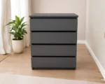 Premium Wooden Bedroom Cabinet - Chest of 4 Drawers