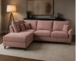Spacious Dylan 4 Seater Corner Sofa – Luxury Family Seating - Image 2