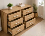 2 Bedside Tables with 3 Drawers – Modern Bedroom Furniture - Tables with 3 Drawers