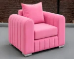 Modern Single Seater Sofa – Luxury Lounge Chair - Image 2