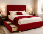 Double Bed with Storage – Double Bed Frame with Storage – Mattress Included - Image 3