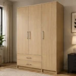 3 Door Wardrobe with 2 Drawers