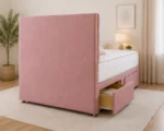Premium King Size Divan Bed Frame With Mattress - Image 4