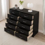 Chest of Drawers 5+5 - Designer Bedroom Chest - Luxury Bedroom Chest