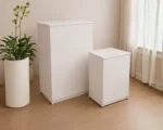 Chest of 5 Drawers With Side Table - Chest of 5 Drawers -  Elegant Wooden Side Table - Premium Storage Cabinet - Image 3