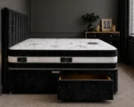 Double Bed - Double Divan Bed – Mattress Included & 2 Storage Drawers - Image 4