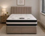 King Size Divan Bed - King Size Divan Storage Bed with Mattress – Modern Design - Image 2