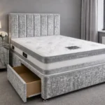King Size Bed - Modern King Size Storage Bed – Mattress Included