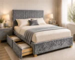 Modern Double – Divan Double Storage Bed Frame – Mattress Included