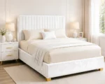Modern Super King Size Divan Bed - Bed with Drawers - Elegant Super Double Divan Bed with Mattress - Image 3