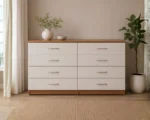Chest of 4+4 Drawers – Chest of 8 Drawers – Contemporary Bedroom Furniture - Image 5