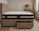 King Size Divan Bed - King Size Divan Storage Bed with Mattress – Modern Design - Image 5