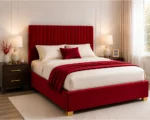 Modern Super King Bed - Luxury Super King Size Divan Bed Design - Comfortable Super Double Bed with Mattress - Image 2