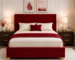 Modern Super King Bed - Luxury Super King Size Divan Bed Design - Comfortable Super Double Bed with Mattress - Image 4