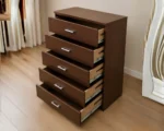 Chest of 5 Drawers  – Modern Wooden Drawers - Image 3