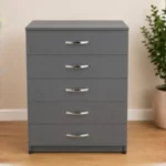 Chest of Drawers - Chest of 5 Drawers - Elegant bedroom furniture