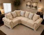 Verona Luxury 4 seater Corner Sofa – Verona Large Corner Sofa – Modern Living Room Set