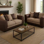 Dylan Luxury 3+2 Seater Leather Sofa with Deep Cushions - Premium Comfort Dylan Leather Sofa