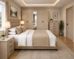 Double Bed Furniture Set – Six Door Wardrobe With Four Drawer – Chest of Five Drawers With Two Bed Side Table - Image 3