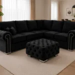 Ashwin 6 Seater Corner Sofa - Luxury Living Verona Corner Sofa - Elegant Verona L Shape Sofa
