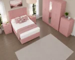 Smart Storage Bedroom Set with Contemporary Design - Image 2