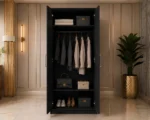 Elegant Two Door Storage Wardrobe - Image 5