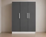 Modern 3 Door Wardrobe with Spacious Storage - Stylish 3 Door Wardrobe for Bedroom