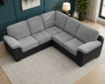 Dylan Modern Curved Corner 5 Seater Sofa – Premium Comfort Dylan Sofa - Image 2