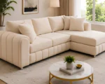 Lilly 4 Seater L Shape Corner Sofa, Lilly Premium L Shaped Sofa – Modern Home Furniture - Image 2