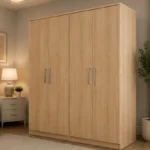 4 Door Wardrobe – Contemporary Storage Style - High Quality 4 Door Wardrobe – Strong & Stylish Build
