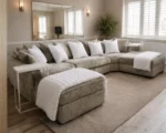 U shape 5 seater sofa