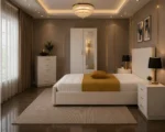 Luxury Bedroom Furniture Collection - Double Bed - 2 Door Mirror Wardrobe With Bottom Drawer - Chest of Five Drawers - Two Bedside Tables - Image 2