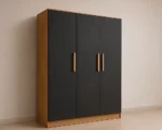3 Door Wardrobe - 3 Door Wardrobe with Spacious Storage - Image 2