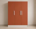 Modern 3 Door Wardrobe with Storage Space - Modern Storage Wardrobe with 3 Doors - Image 2
