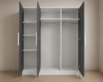 Modern 3 Door Wardrobe with Spacious Storage - Stylish 3 Door Wardrobe for Bedroom - Image 3
