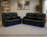 Roma Recliner 3+2 Seater Sofa Set - Grand Comfort Roma Recliner Sofa - Stylish Roma 3+2 Seater Recliner Sofa - Image 2