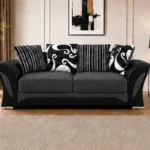 Shannon 3 Seater Sofa – Charcoal Modern Luxury Living Room Seating