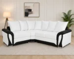 Shanon 4 Seater Corner Sofa -  Luxury White 4 Seater Sofa & Premium Shannon Design