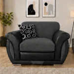 Shannon Luxury Grey 1 Seater Sofa – Modern & Elegant Armchair