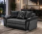 Shannon 2 Seater dark grey Couch - Shannon Lounge 2 Seater Sofa - Image 2