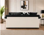 Off White Shannon 3 Seater Sofa – Premium Luxury Living Room Sofa - Image 3
