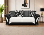 Shannon 3 Seater Sofa – White Elegant Luxury Living Room Sofa