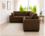 Brown Colour Premium 5-Seater Corner Sofa - Premium quality sofa - Image 3