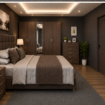 Contemporary Haven Bedroom with 5-Door Wardrobe