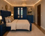 King Size Premium Bedroom Set – with Four Door Wardrobe With Four Drawer - Chest of Five Drawers With Two Bed Side Table - Image 2