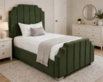 Arizona Signature Forest Green Luxury Single Bed Frame – Single Bed with Mattress - Image 2