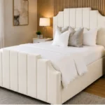 Arizona Signature Soft Beige King Bed - Premium Bedroom Furniture with mattress