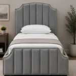Arizona Heritage Grey Single Bed – Timeless Luxury Design – Single Bed with Mattress